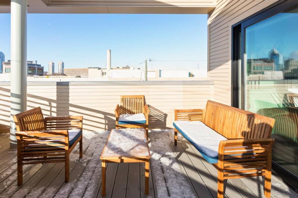 Upscale 3Br Penthouse By Cozysuites 印第安納波利斯 外观 照片